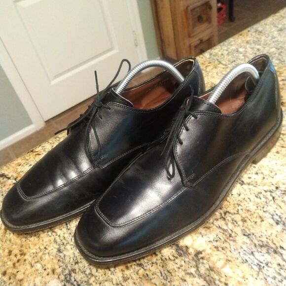 Allen Edmonds Burton Men\'s Black Leather Oxford US 8.5 Dress Casual Shoes main image 5